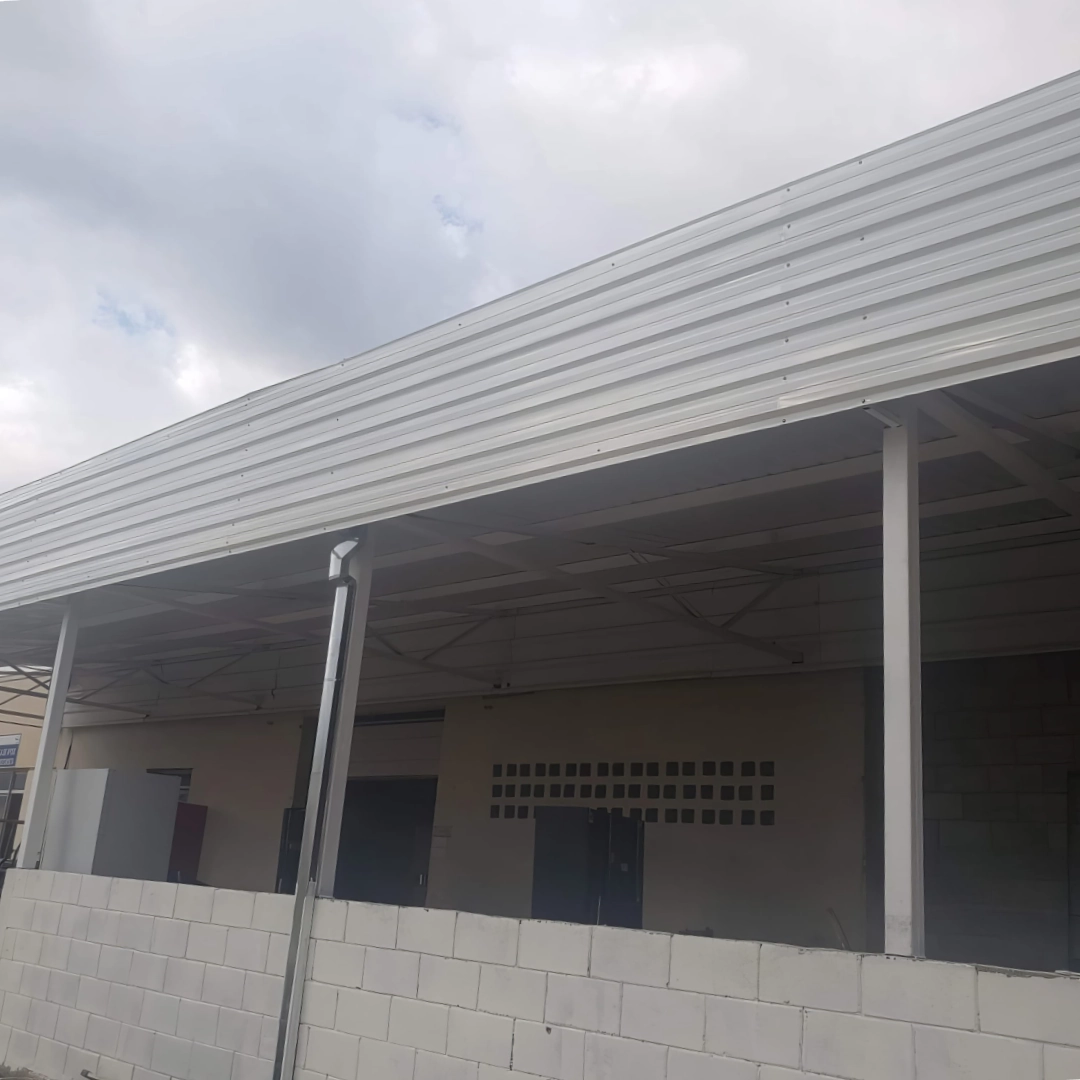 cobertura eestrutural em ferragem